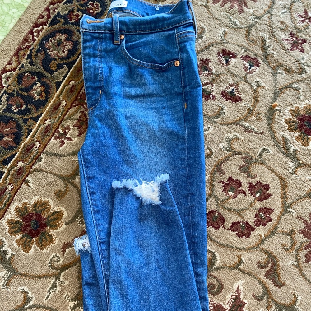 LOFT | Skinny crop | 27